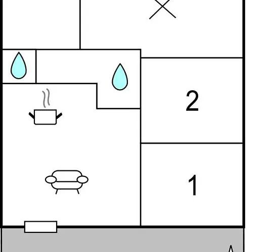 Two-bedroom In St Bressou Ferienhaus *